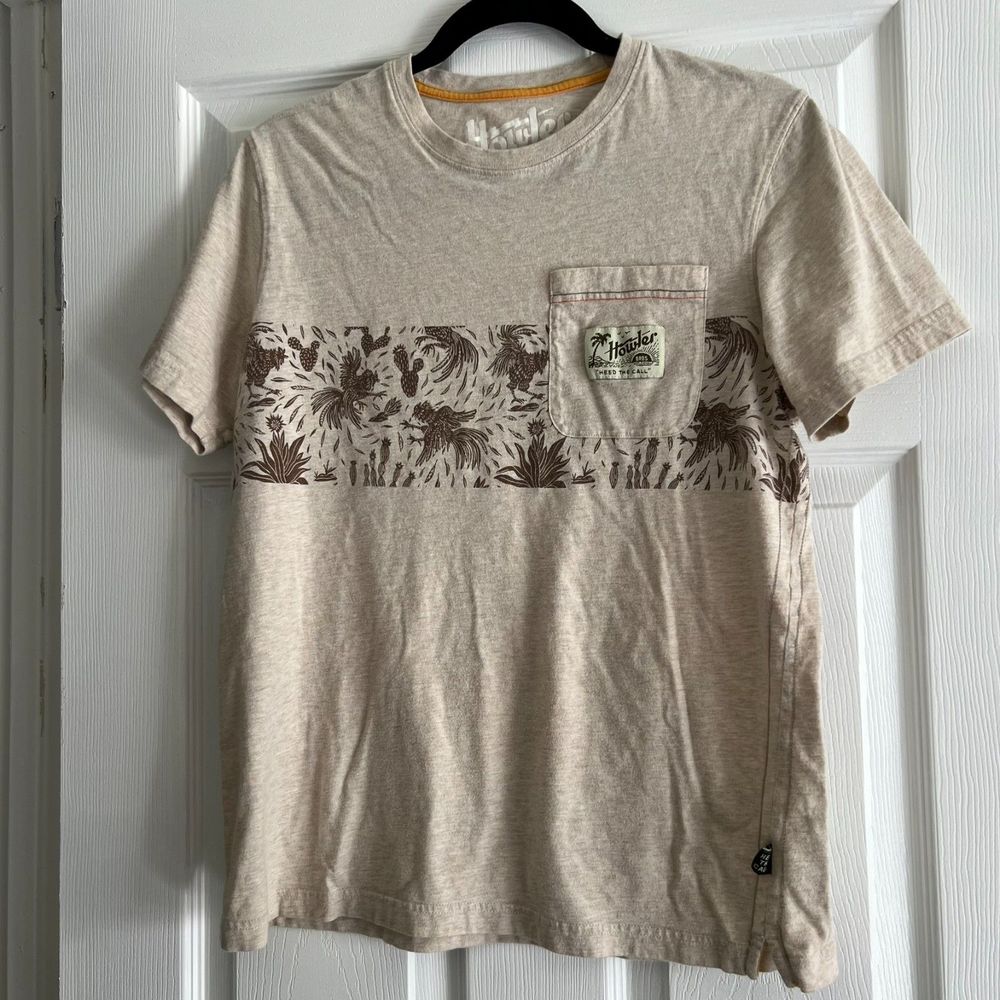 Howler Bros. Pocket T-shirt Brown Men's Size S